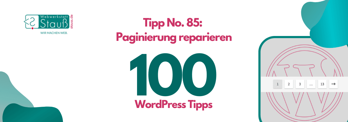 Paginierung reparieren